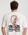 TCSS POSITIVE VIBRATIONS TEE VINTAGE WHITE